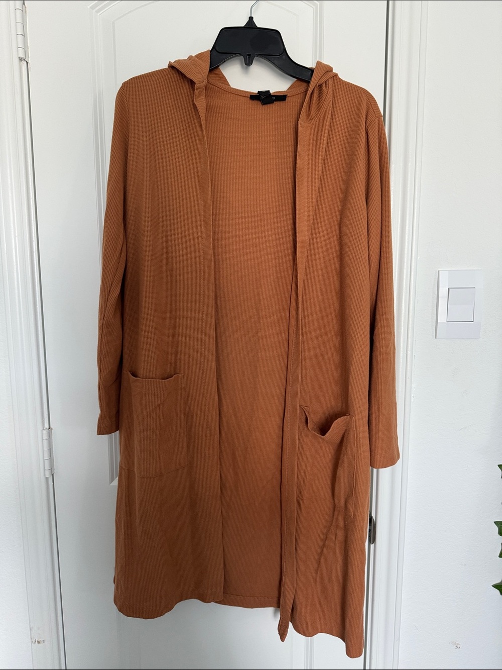 Forever 21 Rust Long Sleeve Cardigan